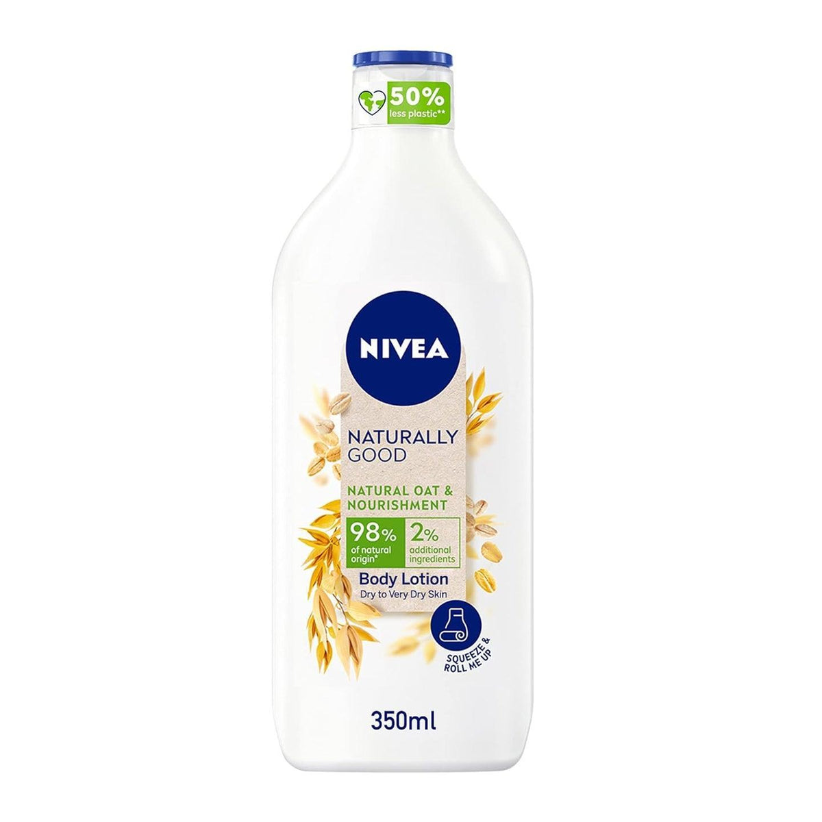 Nivea Body Lotion Naturally Good Natural Oat - 350ml - Pinoyhyper