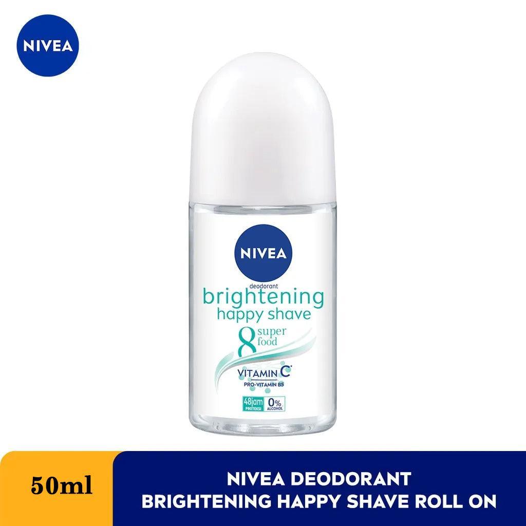 Nivea Deo Whitening Happy Shave Roll-On - 50ml - Pinoyhyper