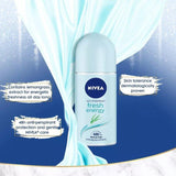 Nivea Fresh Energy Deodorant Roll On - 50ml - Pinoyhyper