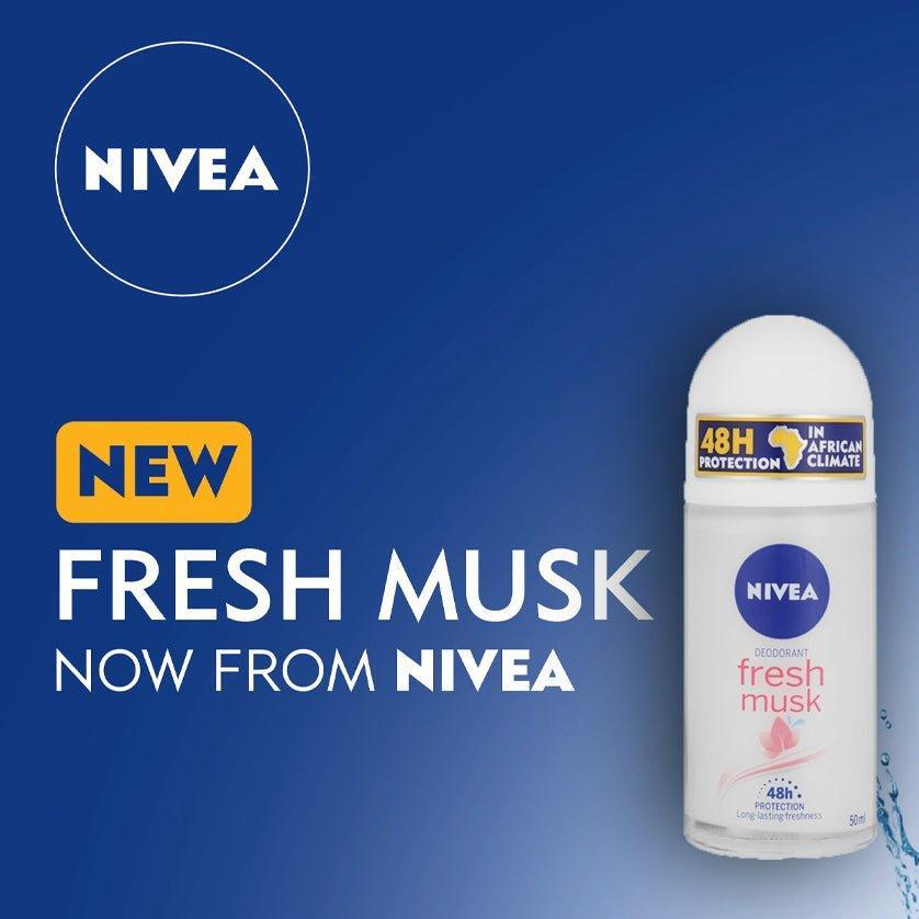 Nivea Fresh Musk Antiperspirant Deodorant - 50ml - Pinoyhyper