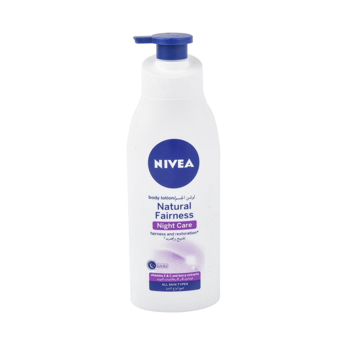 Nivea Natural Night Fairness Body Lotion - 400ml - Pinoyhyper