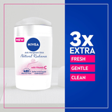 Nivea Natural Radiance 3 In 1 Antiperspirant Stick – 50ml - Pinoyhyper