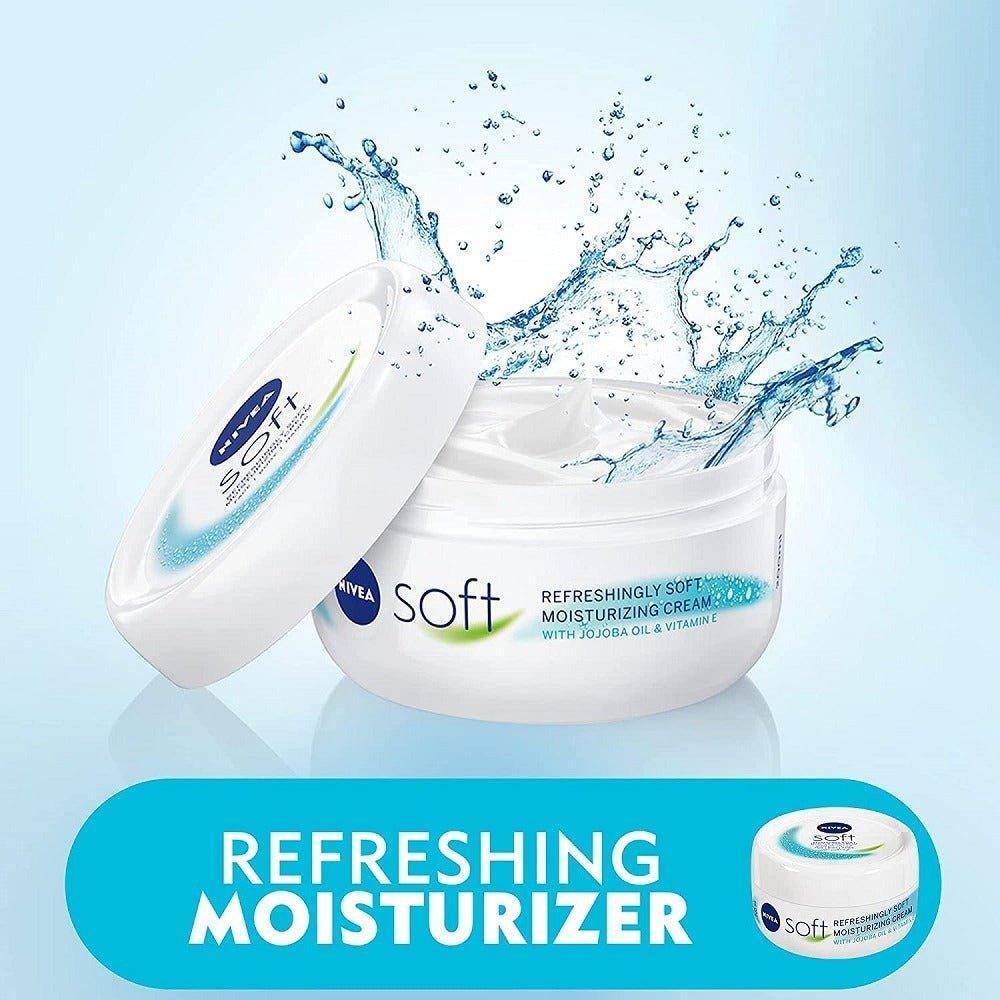 Nivea Soft Refreshing & Moisturizing Cream - 100ml - Pinoyhyper