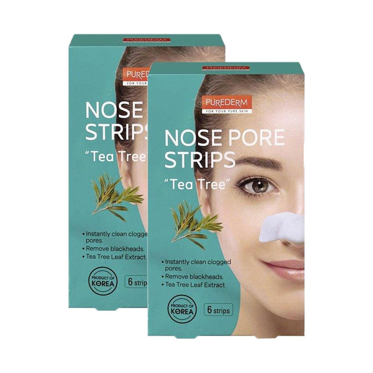 Nose Pore Strips (Tea Tree) - 6 Strips (1+1) Offer - Pinoyhyper