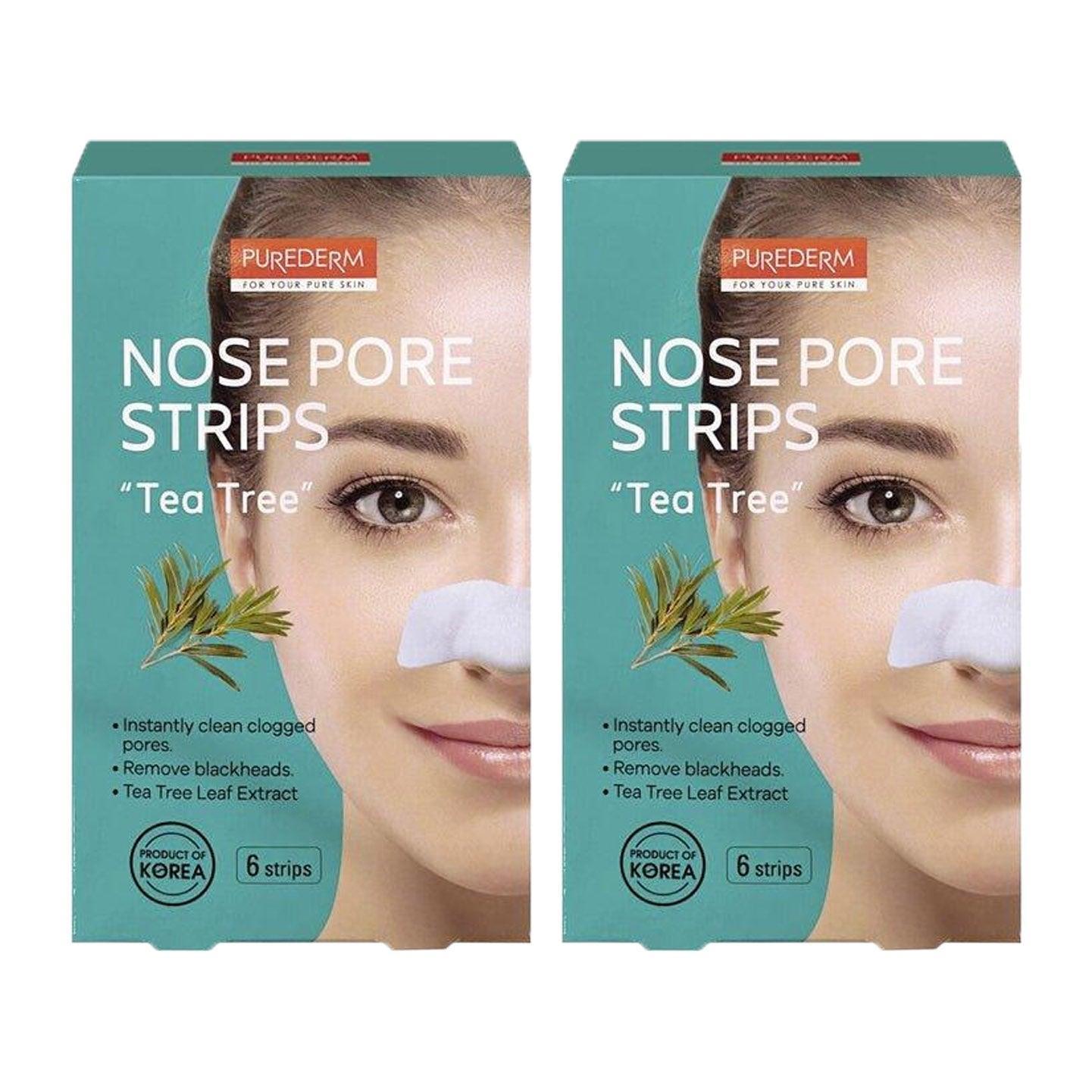 Nose Pore Strips (Tea Tree) - 6 Strips (1+1) Offer - Pinoyhyper