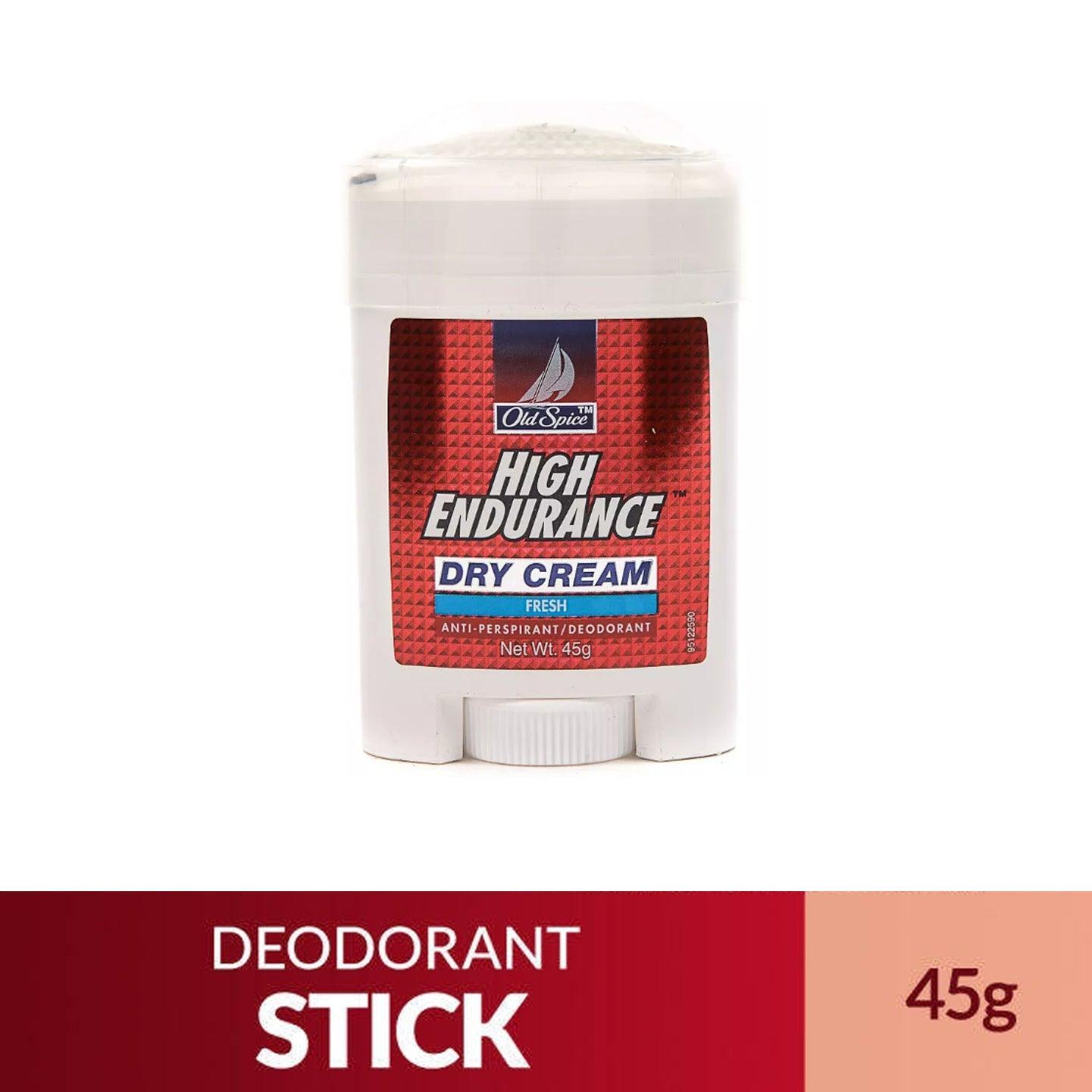 Old Spice High Endurance Dry Cream Fresh Deo - 45g - Pinoyhyper