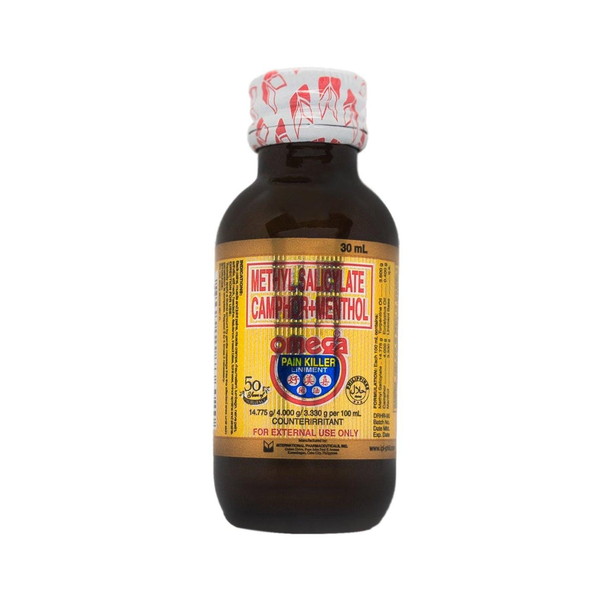 Omega Pain Killer Liniment - 30ml - Pinoyhyper