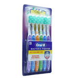 Oral-B Bacteria Fighter Cavity Defense Soft Assorted Toothbrush (Pack of 6) - Pinoyhyper