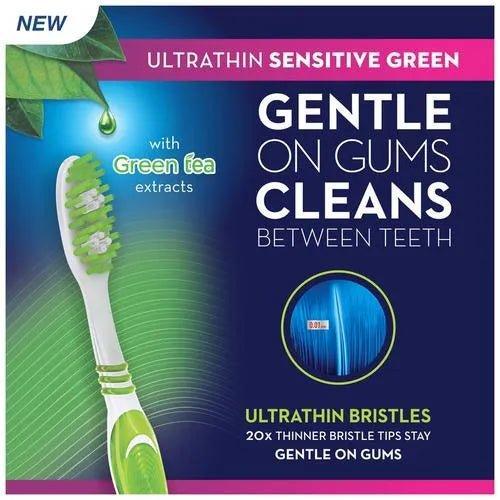 Oral B Ultrathin Green Extra Soft Toothbrush - Sensitive (Buy 2 Get 2 Free) - Pinoyhyper