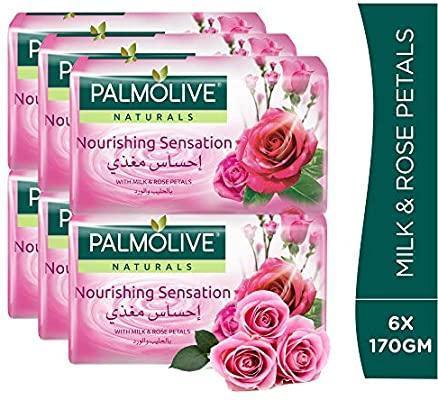 Palmolive Nourishing Sensation with Milk & Rose Soap - 170g 5+1 Free - Pinoyhyper