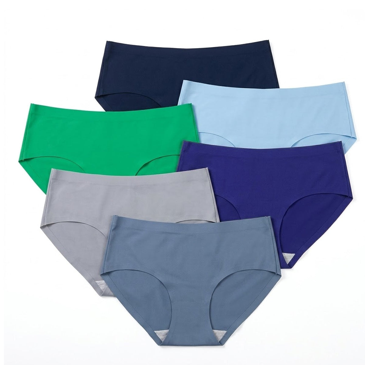 Seamless Comfort Assorted Briefs 3Pcs - 628