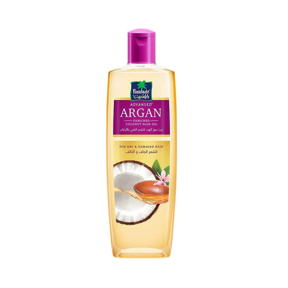 Parachute Argan Enriched Coconut Hair Oil For Dry & Damaged Hair - 300ml - Pinoyhyper