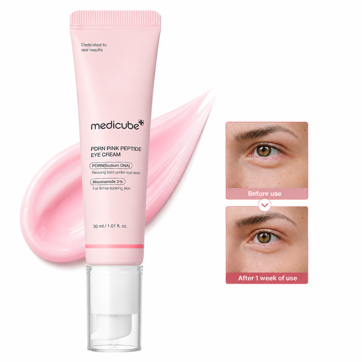 Medicube PDRN Pink Peptide Eye Cream - 30ml