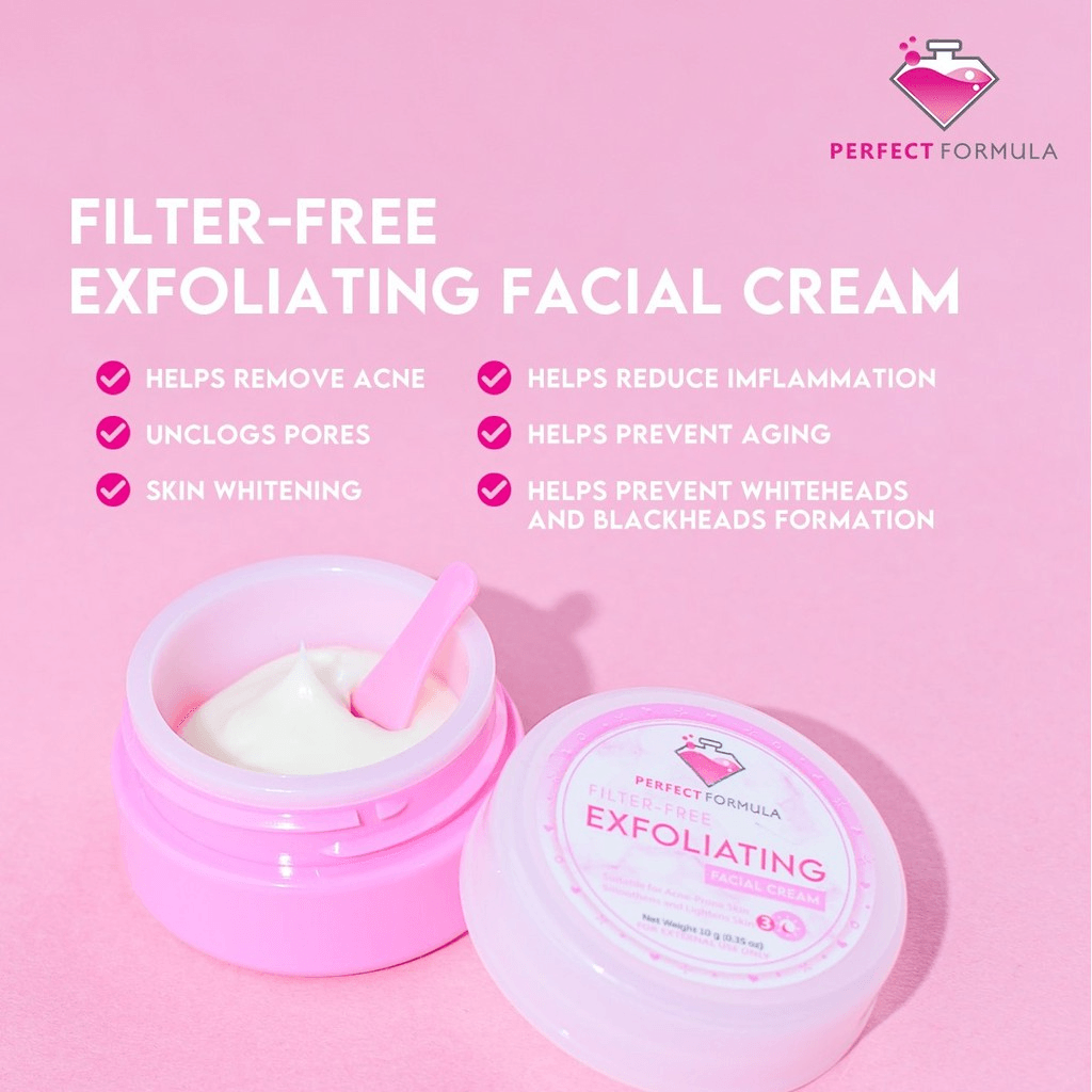 Perfect Formula Filter Free Exfoliating Facial Set (Old Packing) - Pinoyhyper