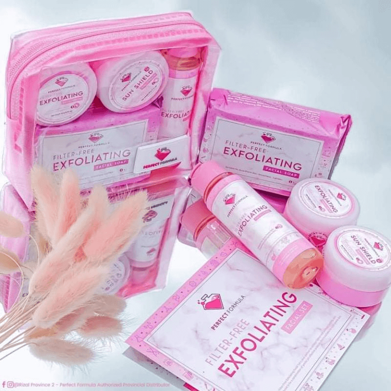 Perfect Formula Filter Free Exfoliating Facial Set (Old Packing) - Pinoyhyper