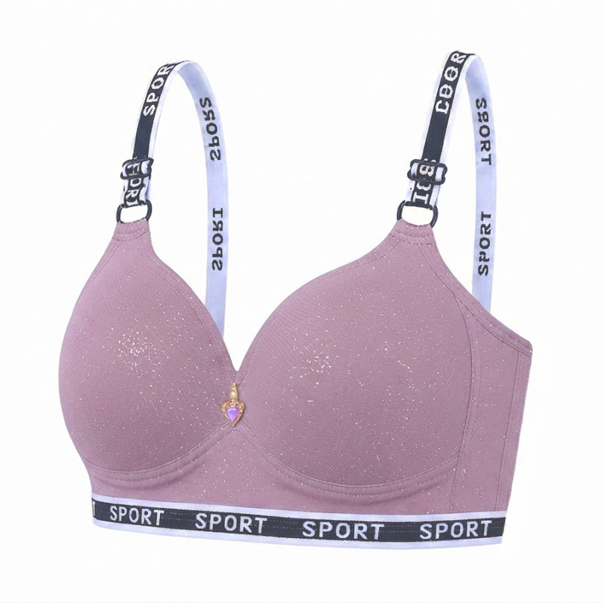 Elastic Band Seamless Active Bra - C5899