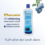 Placenta Hand & Body Lotion With Yogurt & Blueberry 500ml - Pinoyhyper