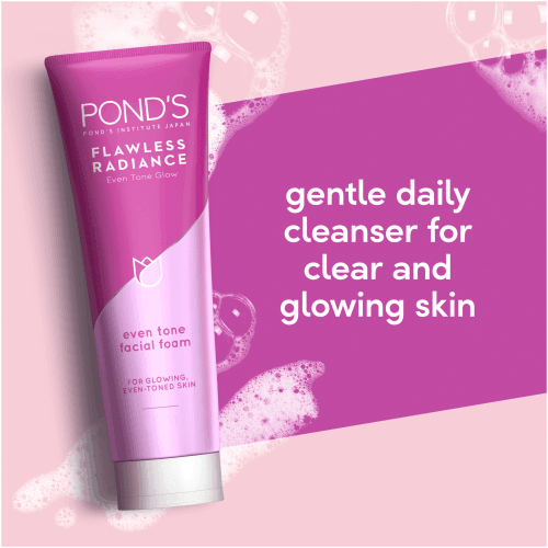 POND'S Flawless Radiance Even Tone Glow Facial Foam - 100g - Pinoyhyper