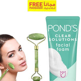 Ponds Clear Solutions Facial Foam with Free Face Massage Roller - Pinoyhyper