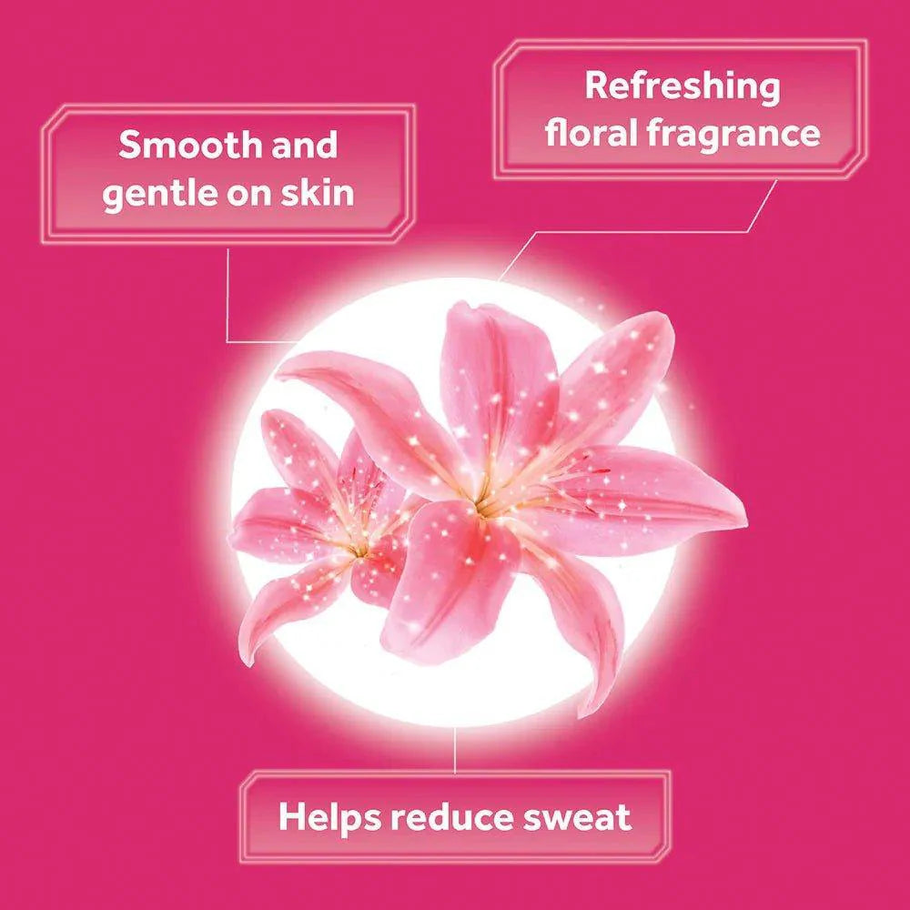 Ponds Dreamflower Fragrant Pink Lily Talcum Powder - 100 gm - Pinoyhyper