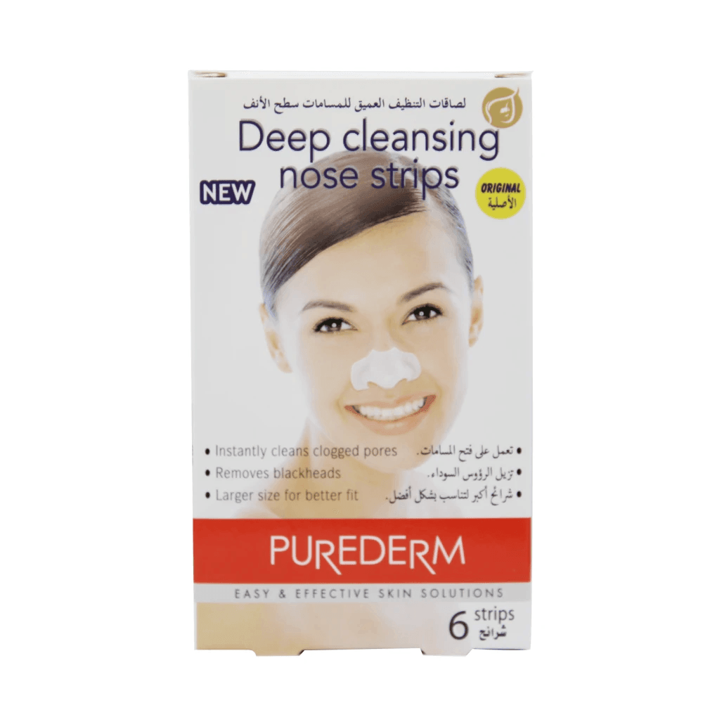 Purederm Original Deep Cleansing Nose Strips - 6 Strips - Pinoyhyper