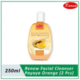 Renew Facial Cleanser Papaya Orange 2 in 1 - 250ml - Pinoyhyper