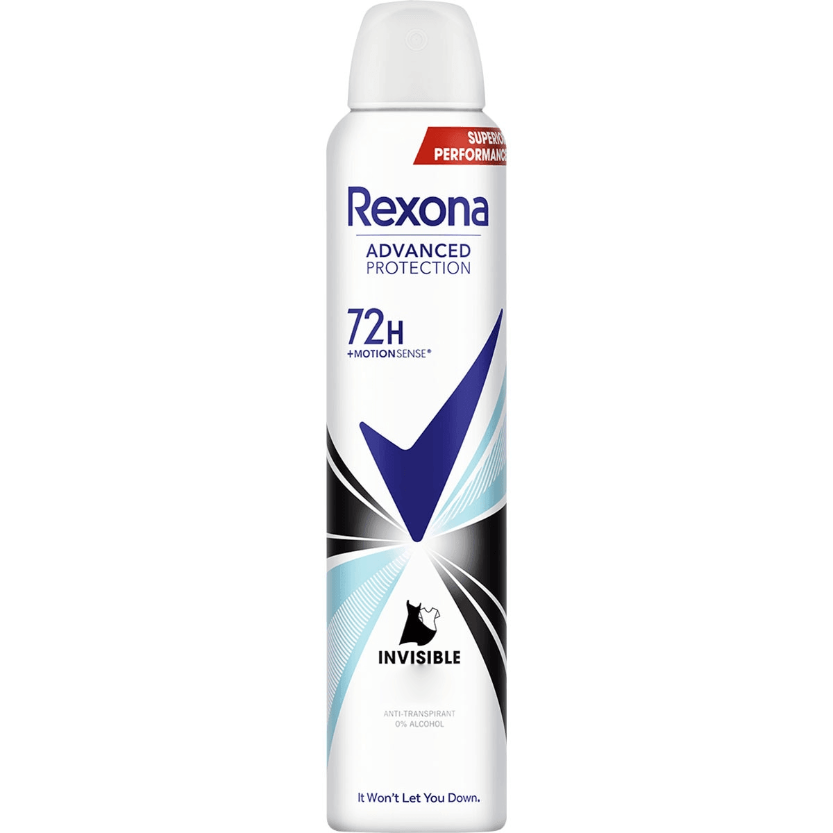 Rexona Invisible Deodorant 72H - 200ml - Pinoyhyper