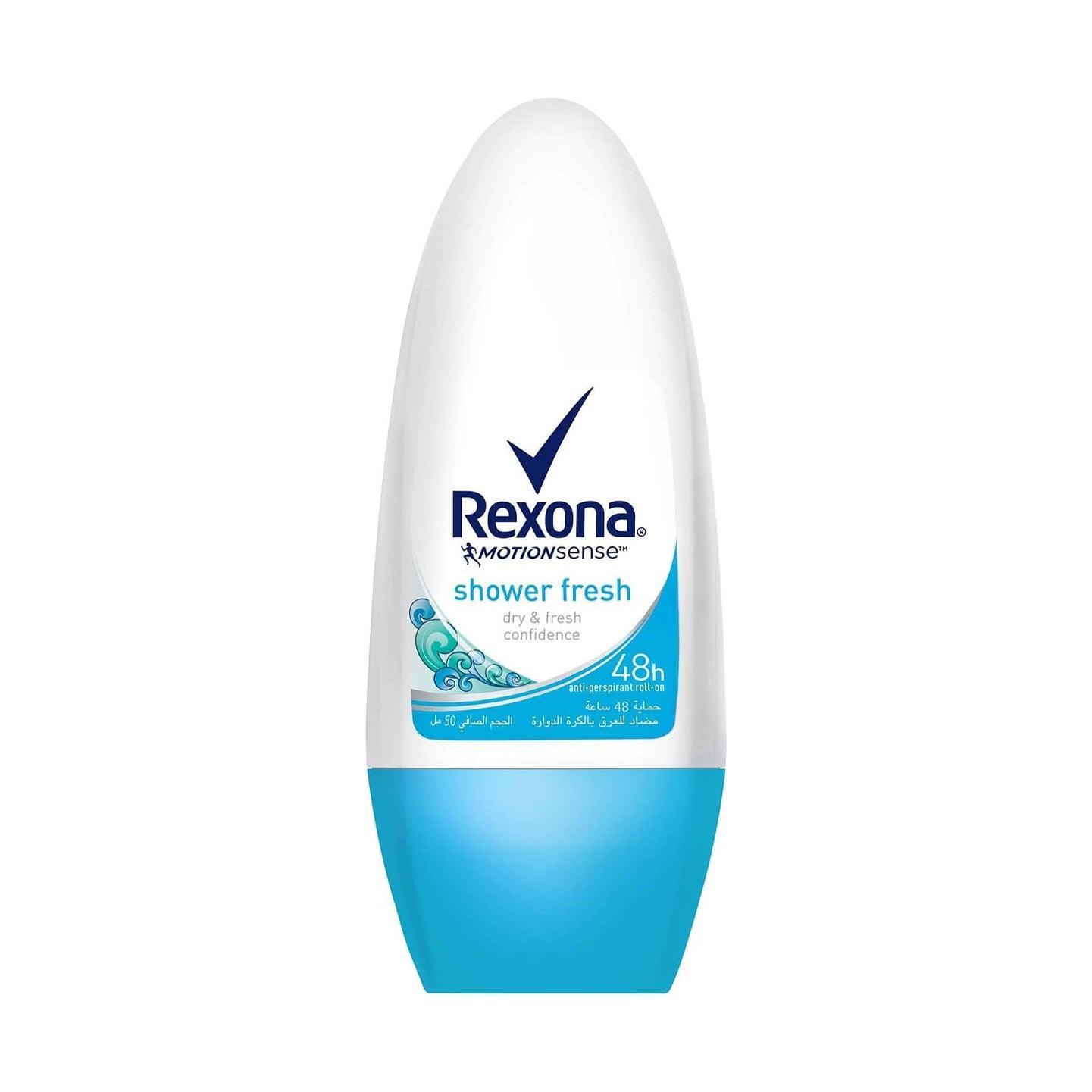 Rexona Women Roll On Deodorant (Shower Fresh) 50ml - Pinoyhyper