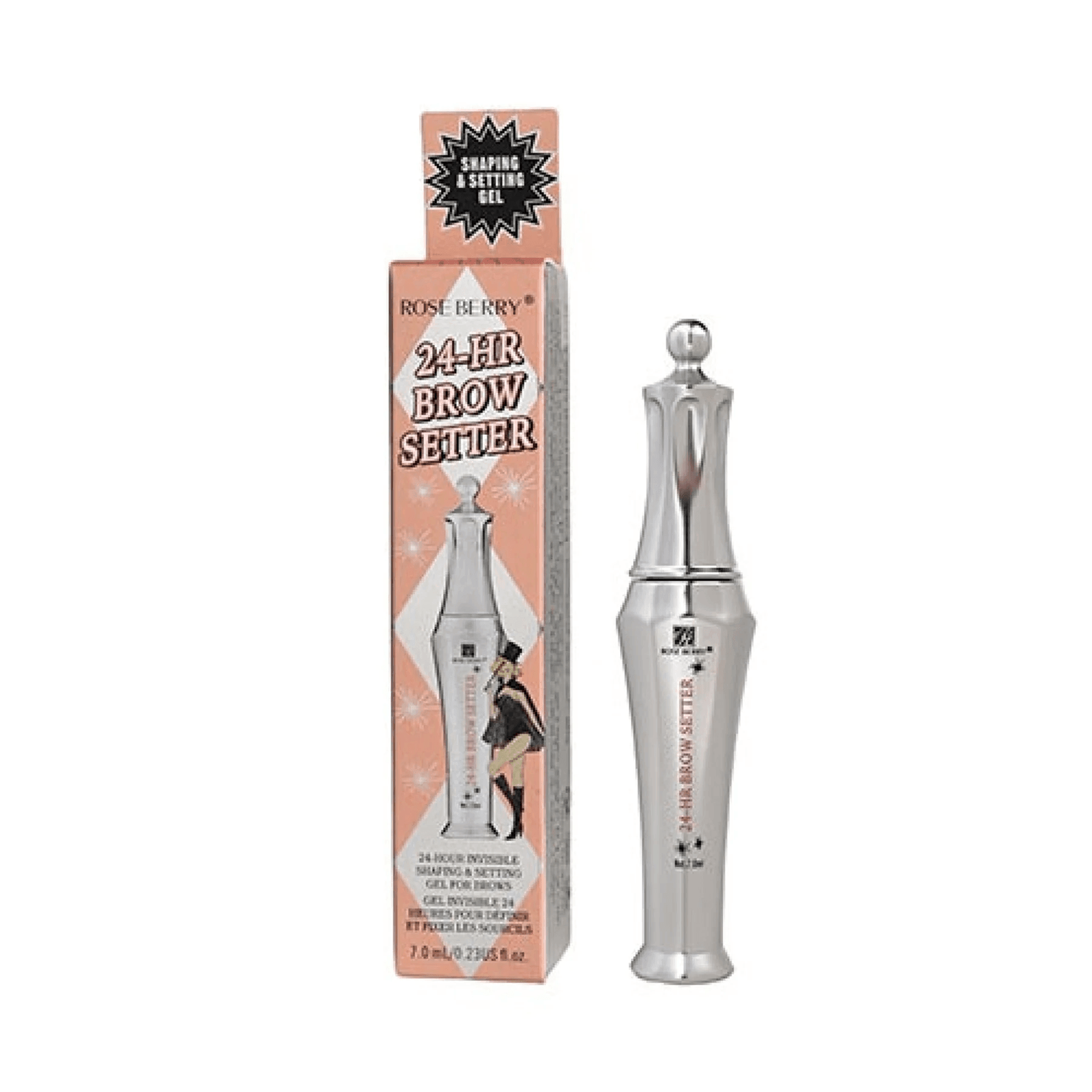 Rose Berry 24-Hour Invisible Shaping & Setting Gel For Brows - 7ml - Pinoyhyper