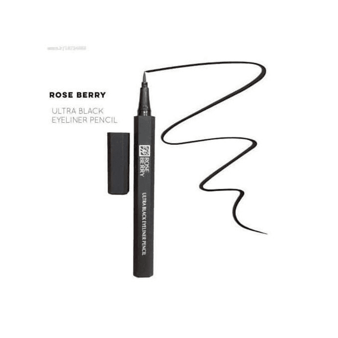 Rose Berry Controllable Ultra Black Eyeliner Pencil - 1g - Pinoyhyper