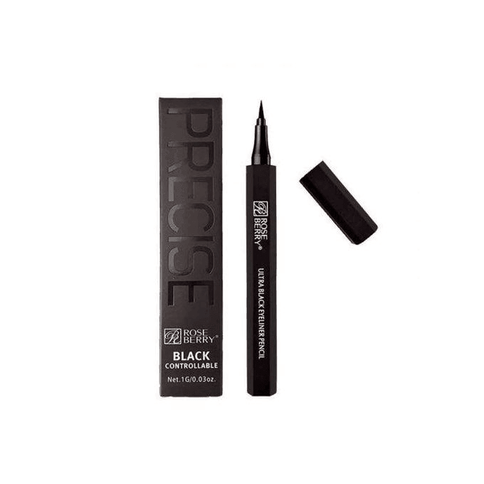 Rose Berry Controllable Ultra Black Eyeliner Pencil - 1g - Pinoyhyper