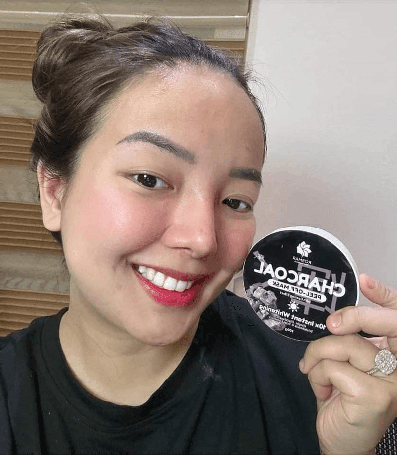 Rosmar Charcoal Peel Off Mask With Cooling Effect - 100g - Pinoyhyper