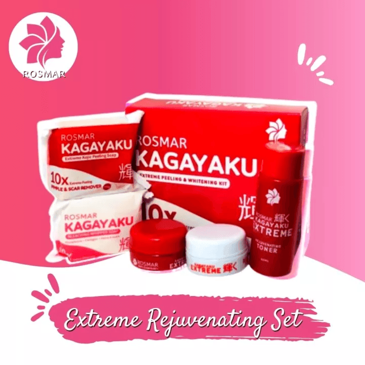 Rosmar Kagayaku Extreme Peeling & Whitening Kit - Pinoyhyper