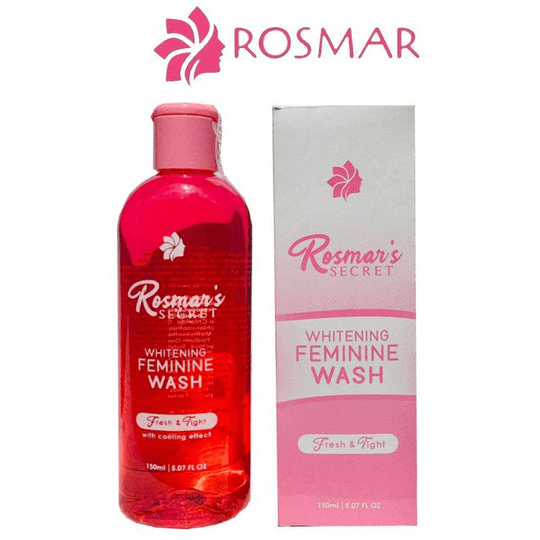 Rosmar Secret Whitening Feminine Wash - 150ml - Pinoyhyper