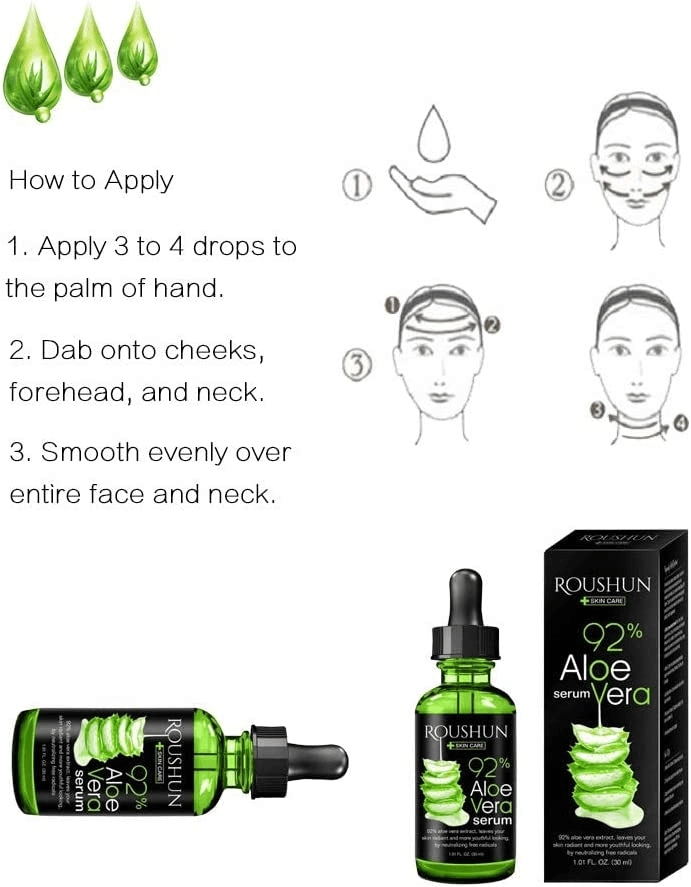 Roushun 92% Aloe Vera Serum - 30ml - Pinoyhyper