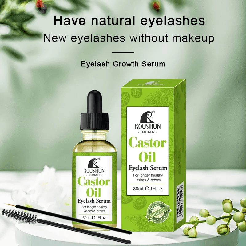 Roushun Castor Oil Eyelash Serum - 30ml - Pinoyhyper