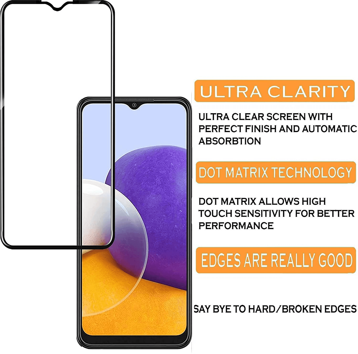Samsung A03 HD Original Temper Glass - Pinoyhyper