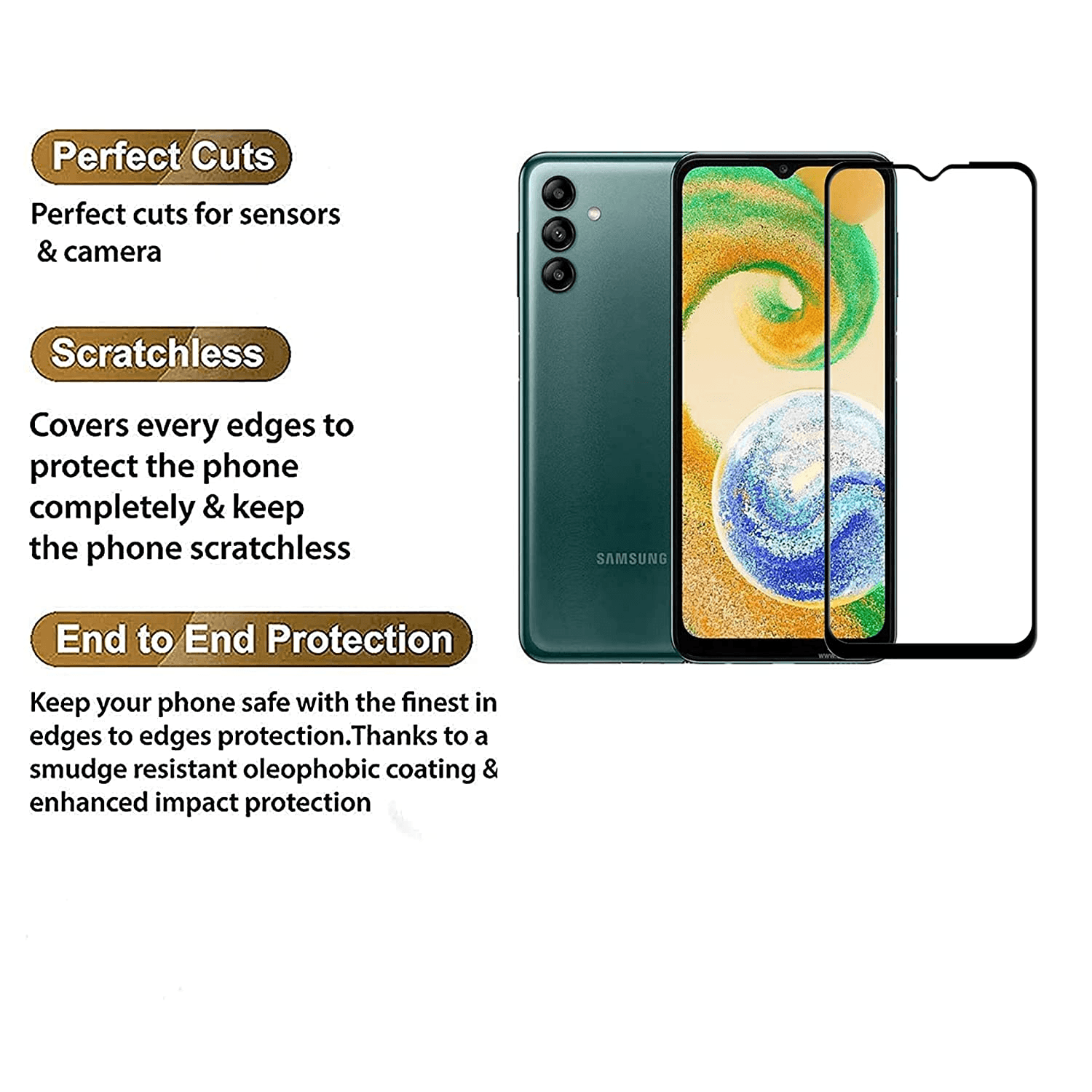 Samsung A04S HD Original Temper Glass - Pinoyhyper
