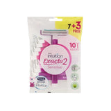 Schick Intuition Exacta 2 Sensitive 7+3 Free - Pinoyhyper