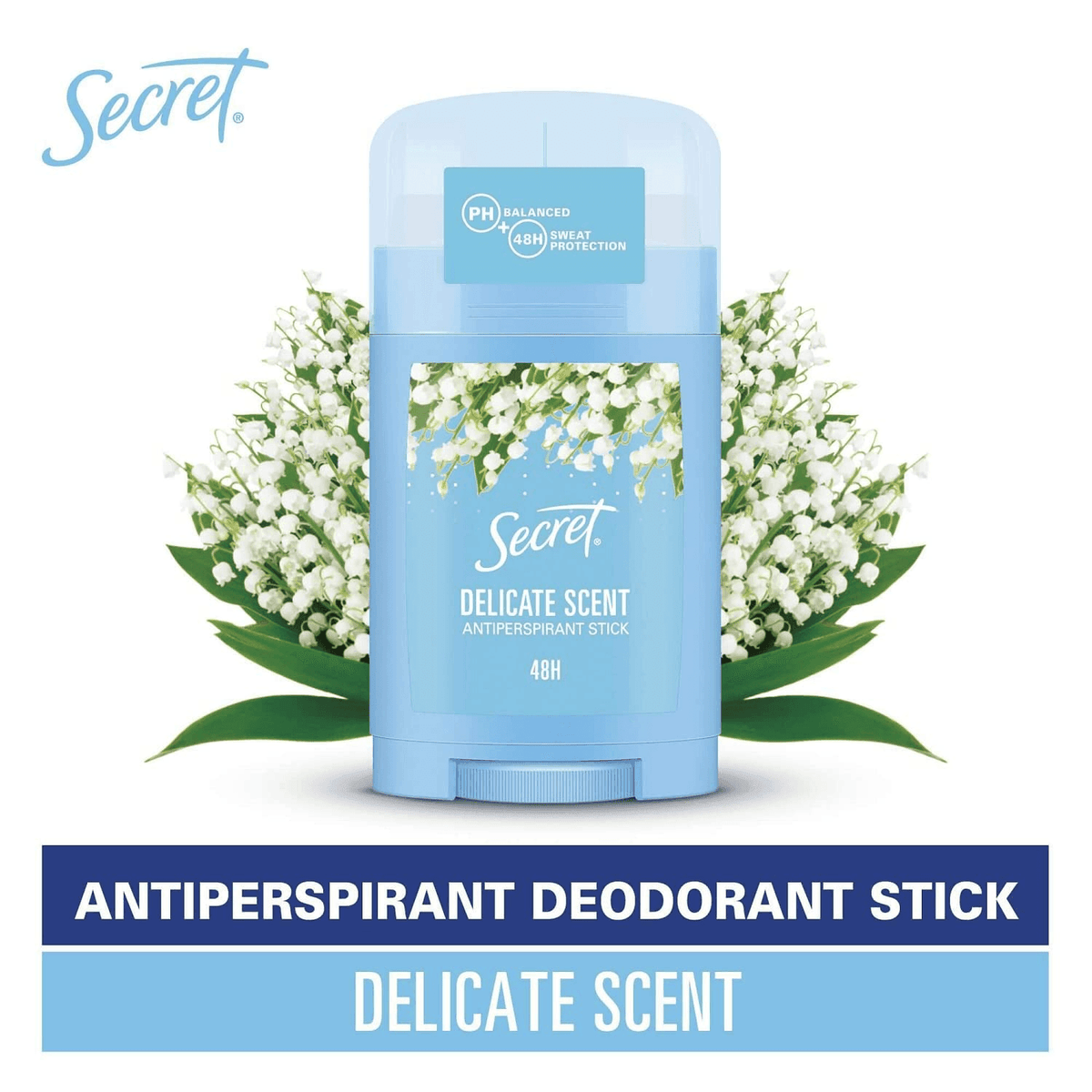 Secret Delicate Women Deodorant Stick & Anti-Perspirant - 40ml - Pinoyhyper