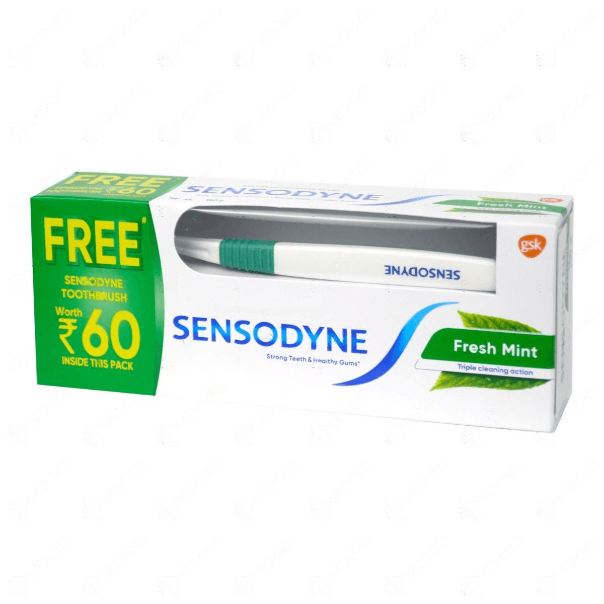 Sensodyne Toothpaste Fresh Mint (150g) + Toothbrush - Pinoyhyper