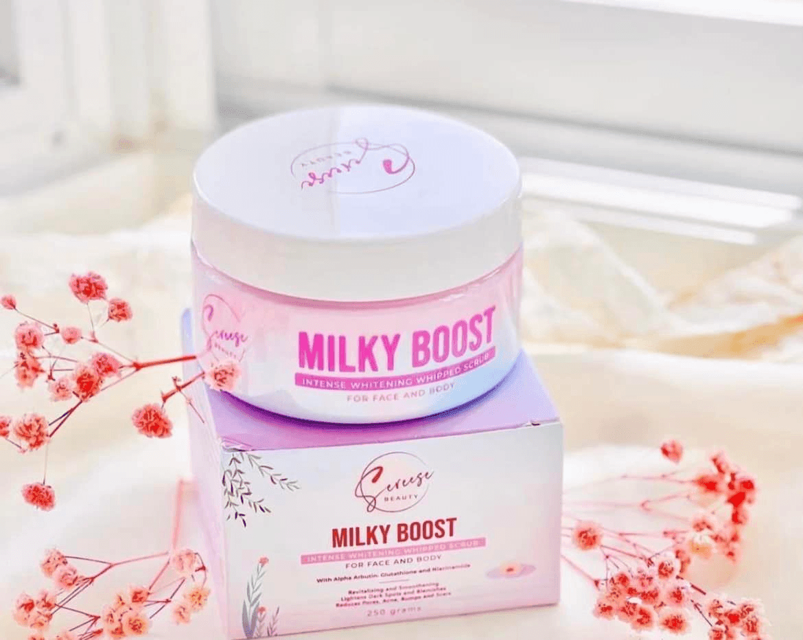 Sereese Beauty Milky Boost Intense Whitening Whipped Scrub - 250ml - Pinoyhyper