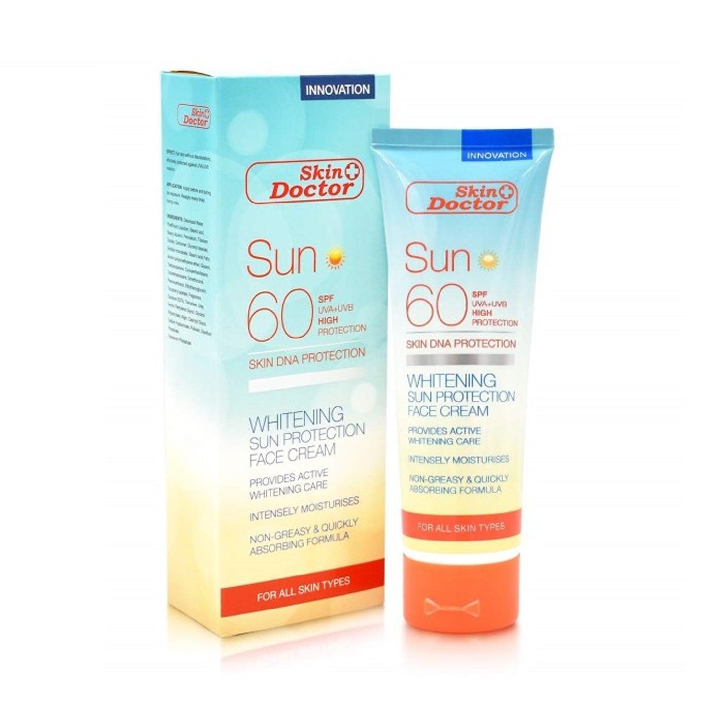 Skin Doctor Sun Protection Whitening Cream SPF 60 - 125ml - Pinoyhyper