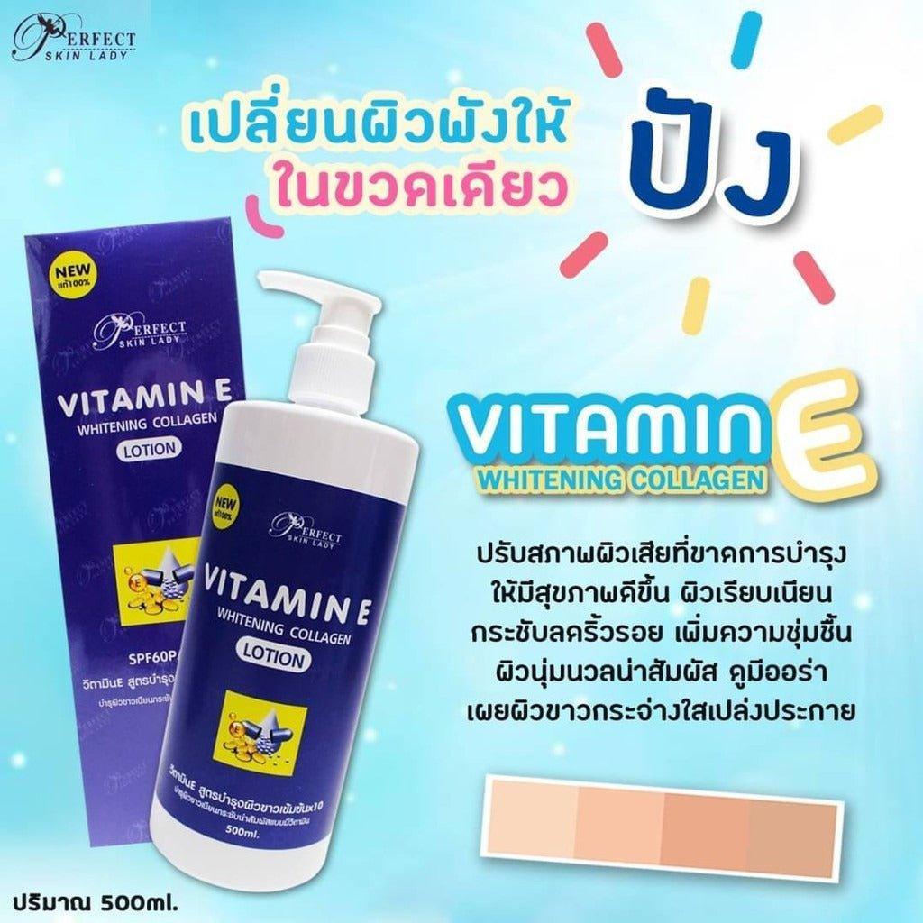 Skin Lady Vitamin E Whitening Collagen Lotion - 500ml - Pinoyhyper