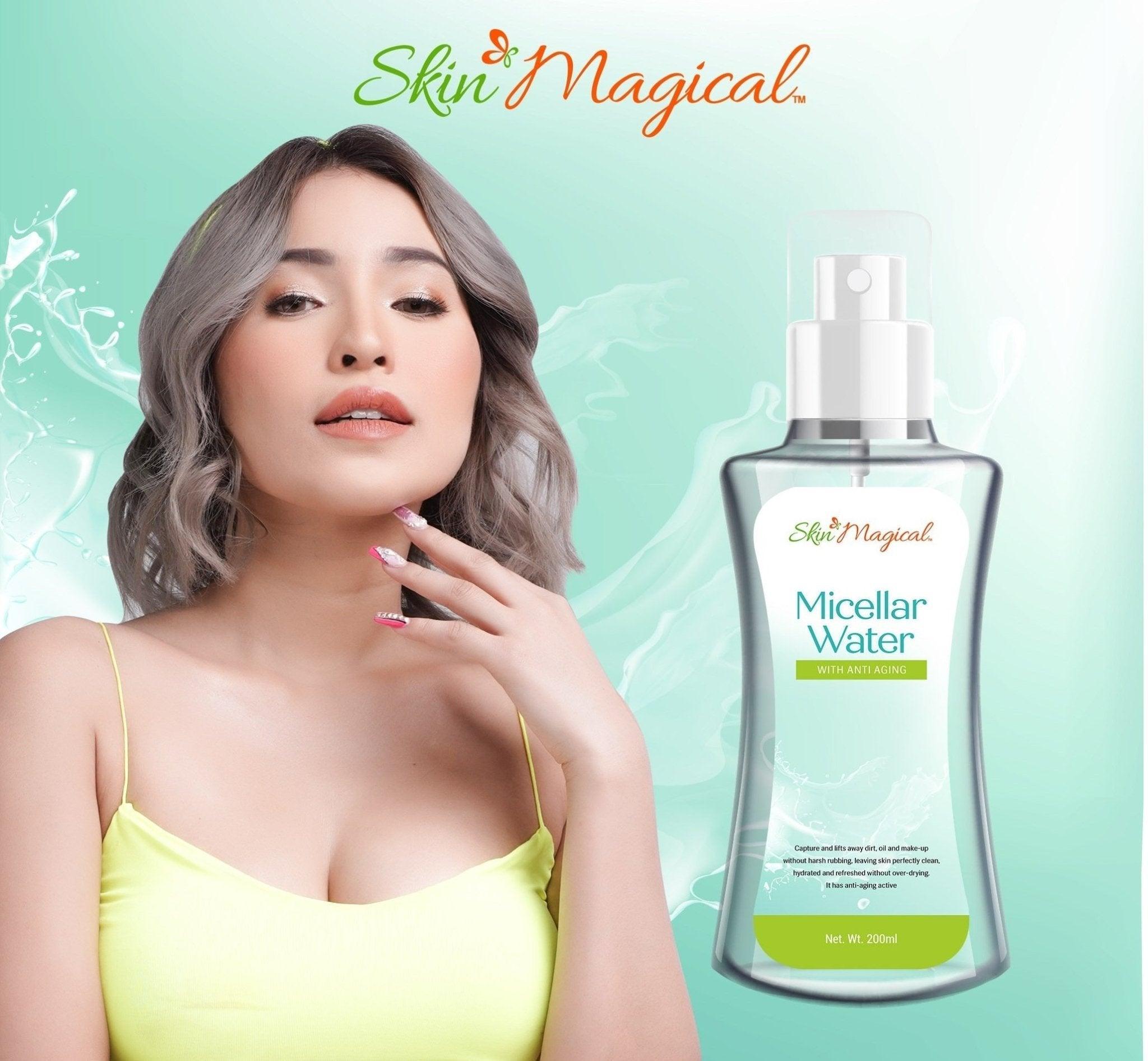 Skin Magical Micellar Water With Anti Aging - 200ml - Pinoyhyper