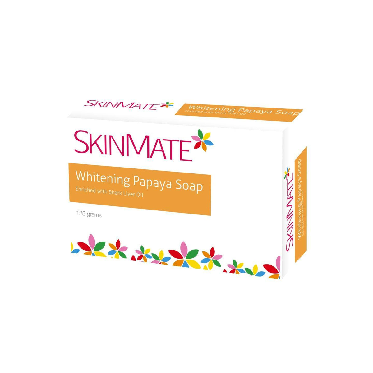 Skinmate Whitening Papaya Soap - 125g - Pinoyhyper