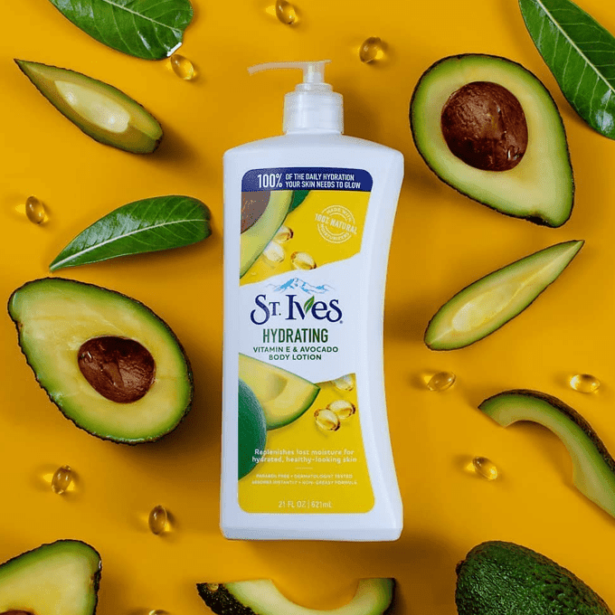 St Ives Hydrating Vitamin E & Avocado Body Lotion - 621ml - Pinoyhyper