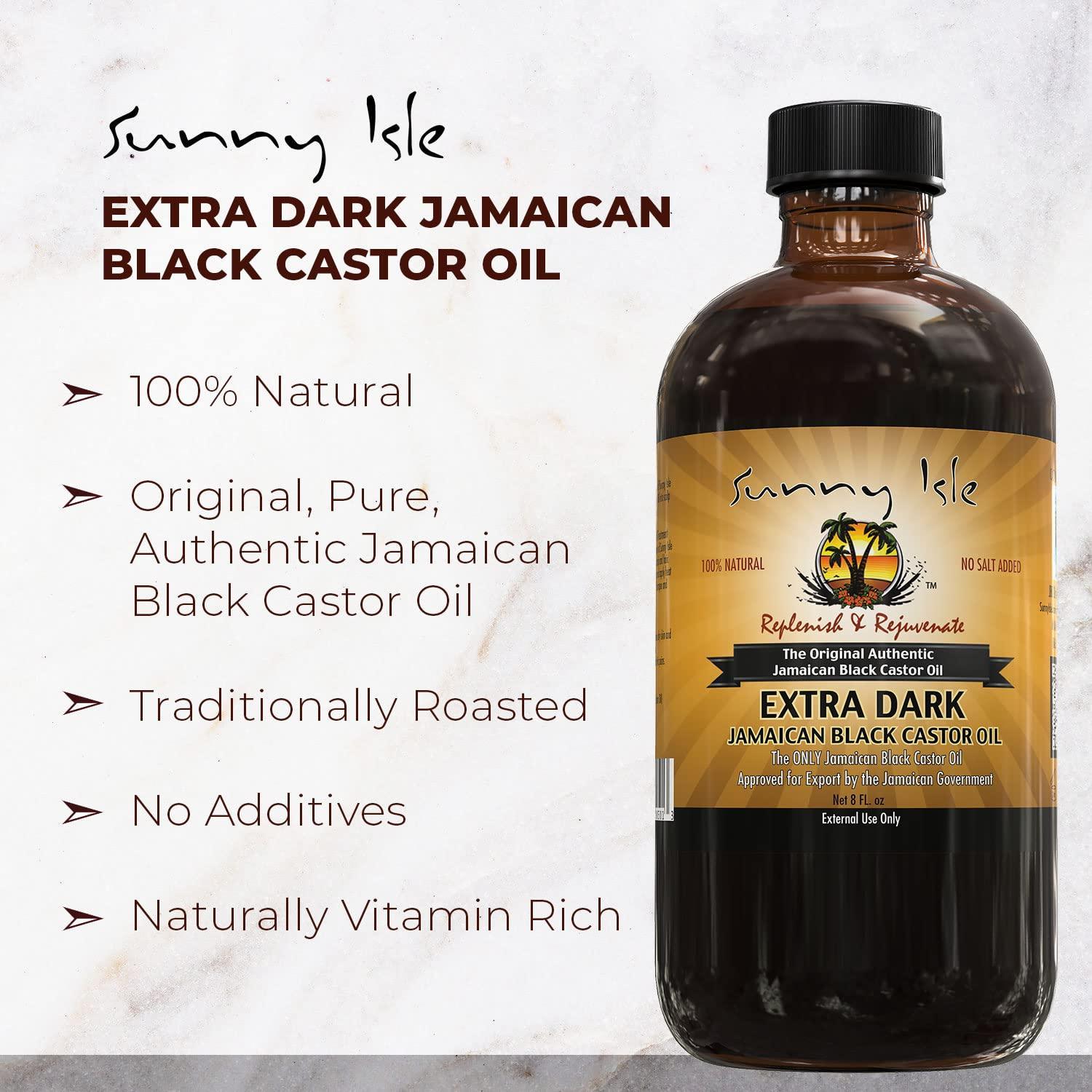 Sunny Isle Extra Dark Jamaican Black Castor Oil - 6 fl - Pinoyhyper