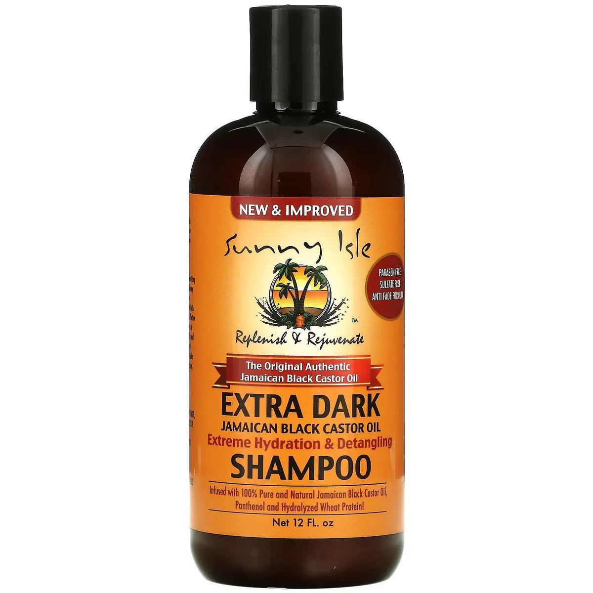 Sunny Isle Extra Dark Jamaican Black Castor Oil Shampoo - 12 fl - Pinoyhyper