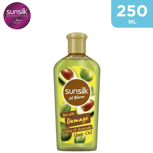 Sunsilk Oil Blooms Olive & Avocado Oil Hair Oil - 250ml - Pinoyhyper